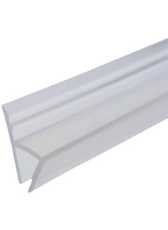 Sweet seven Glass Door Seal Strip - 1 Meter Soft Shower Sweep for 3/8-Inch(10mm) Glass - Silicone Seal to Prevent Leaks  - Image 1