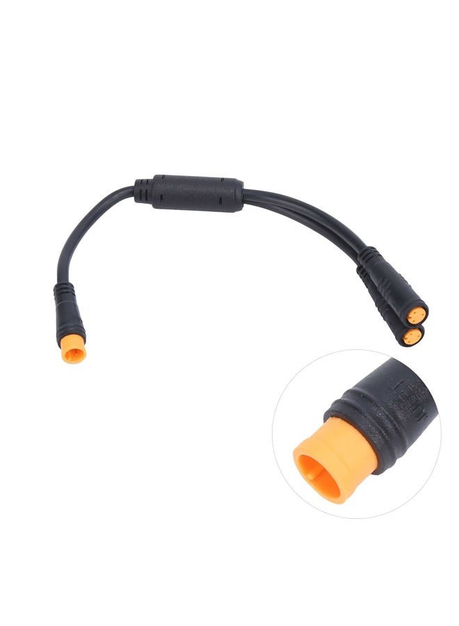 VGEBY Waterproof Y Splitter 1T2 Cable with 3 Pin Connector for BAFANG BBS01/BBS02/BBSHD Change Sensor Brake - Image 4