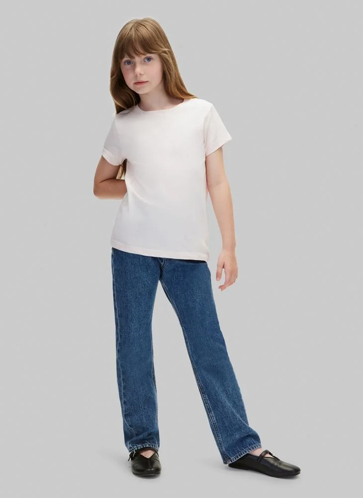 كالفن كلاين جينز 2-Pack Monogram Slim T-Shirts