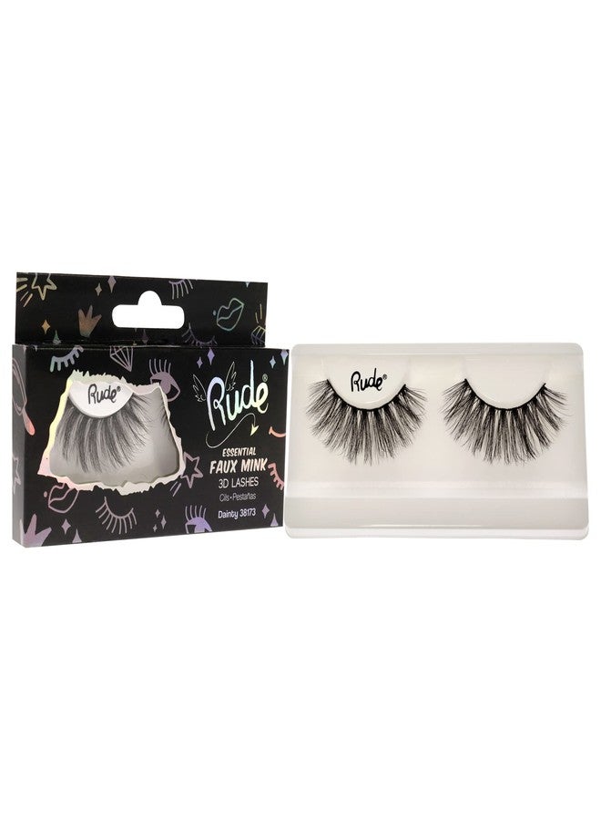 Rude Cosmetics Essential Faux Mink 3D Lashes - Dainty Pair Women 1 Pc - Image 3