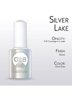 Color Club Silverlake Gel And Lacquer Duo Polishes Dove Grey Color.5 Fl Oz Each (15 Ml)  - Image 4