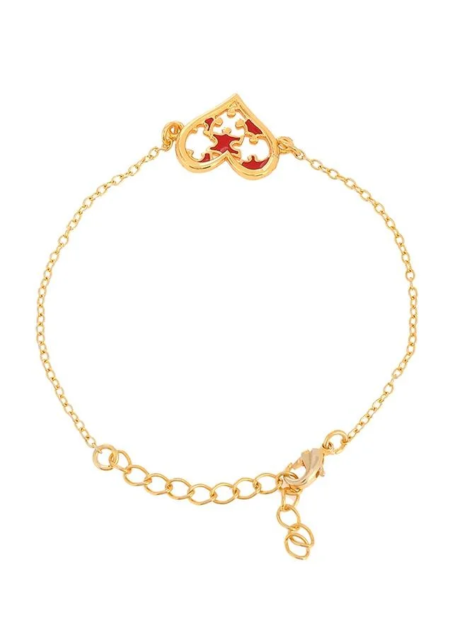 VOYLLA Valentine's Day Collection Jigsaw Heart Bracelet
