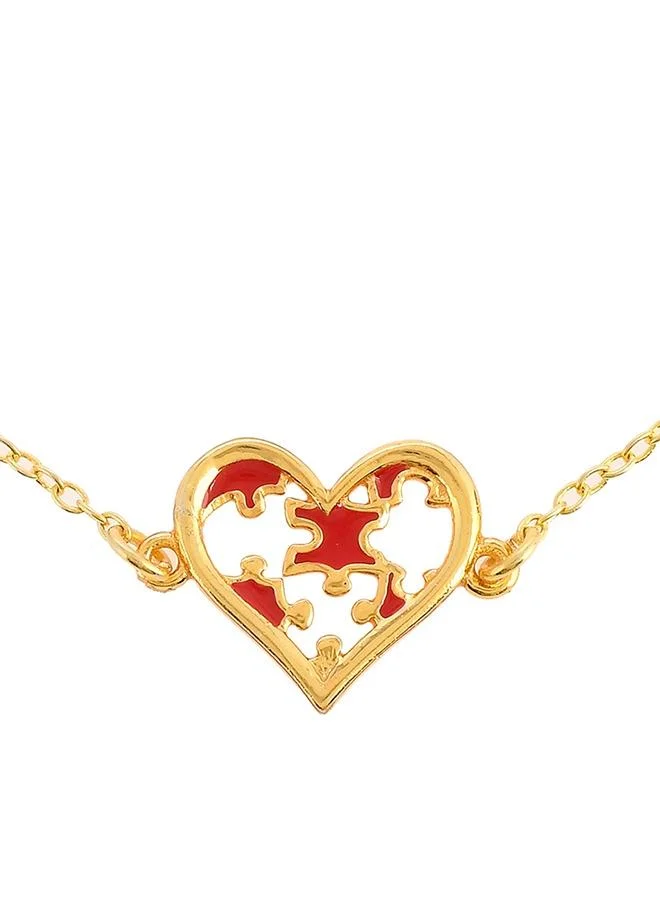 VOYLLA Valentine's Day Collection Jigsaw Heart Bracelet