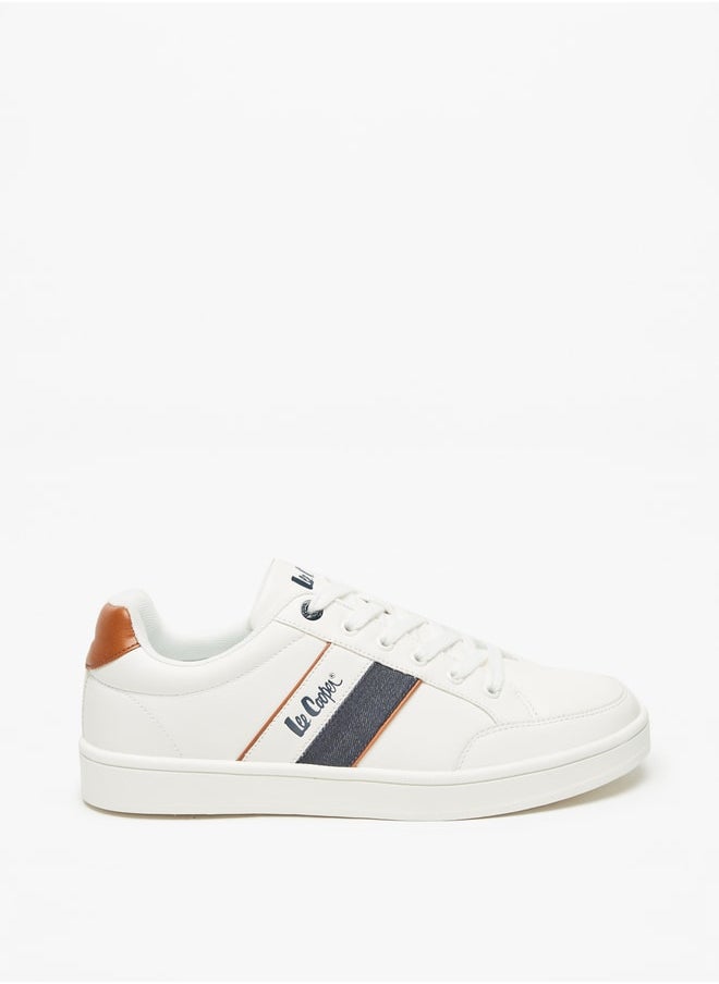 Lee Cooper Mens' Solid Sneakers with Lace-Up Closure  - Image 2
