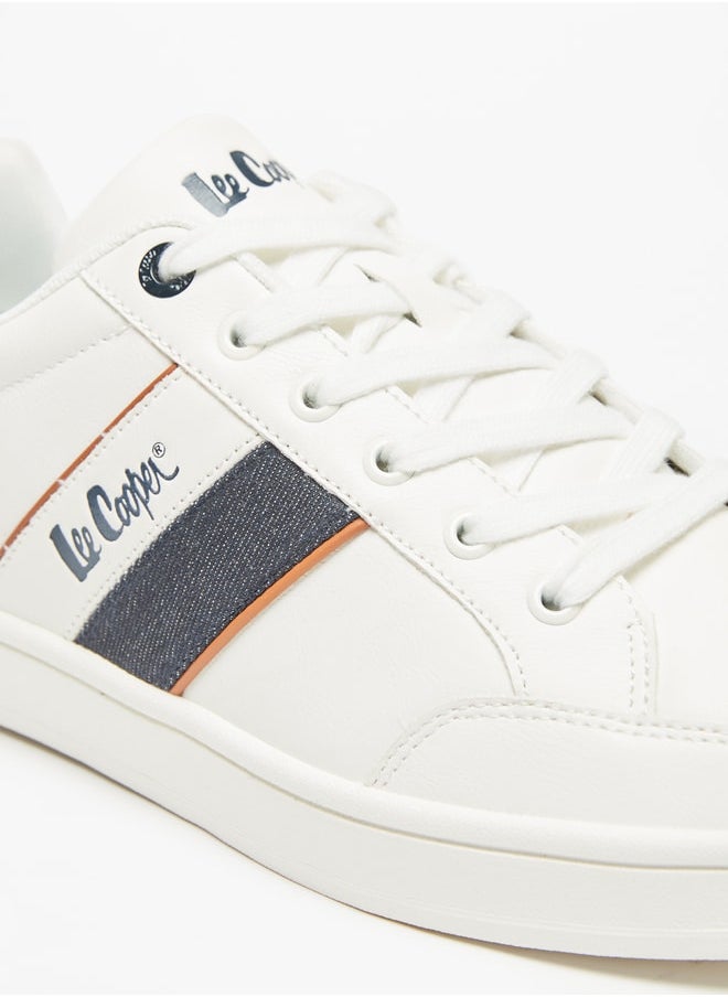 Lee Cooper Mens' Solid Sneakers with Lace-Up Closure  - Image 4