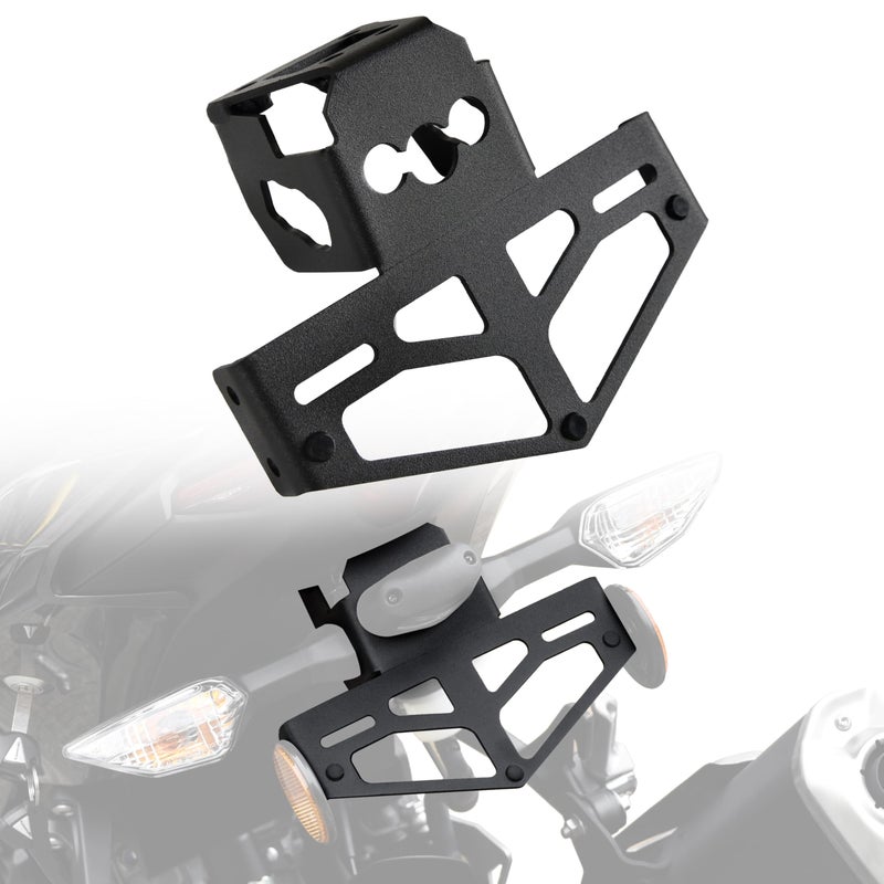 VEISUTOR Fender Eliminator Kit for Ninja 500 License Plate Bracket License Plate Holder Tail Tidy for Kawasaki Ninja 500 2024 2025 Accessories - Image 2