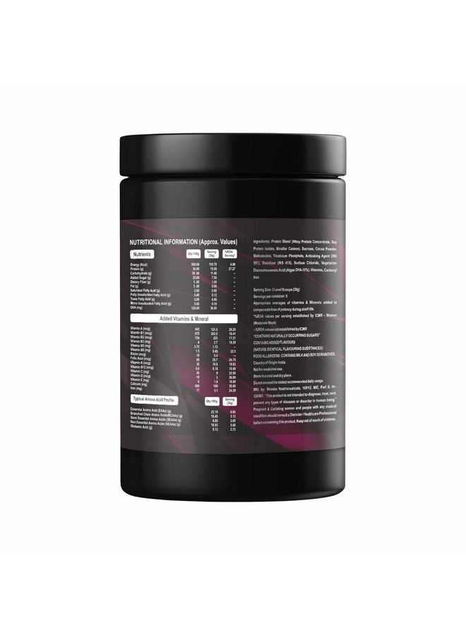 Crosslands Advanced Platinum Women Protein 360 Gm (Powder) Chocolate Flavor (Pack Of 1) - Image 2