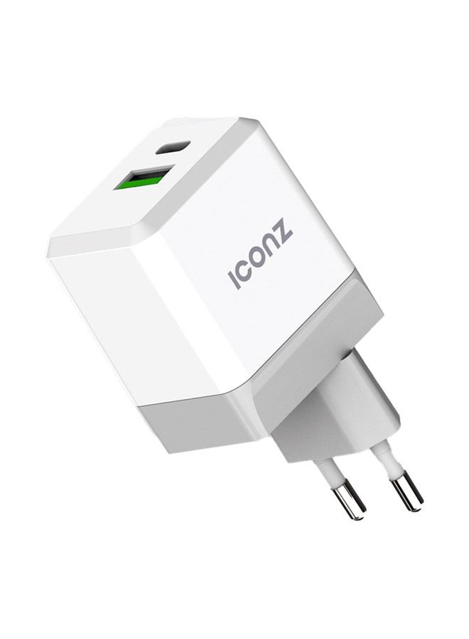 Iconz 2-PORT PD/QC USB-C Charger