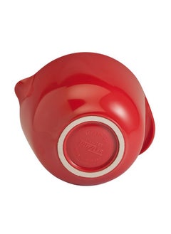 Hutzler Hutzler Classic 3 Liter Melamine Mixing Bowl, Red  - Image 2