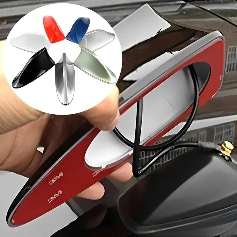 Red Shark Fin Antenna For Nissan Elgrand E50 E51 E52 1997 2020 Car Radio - Image 5