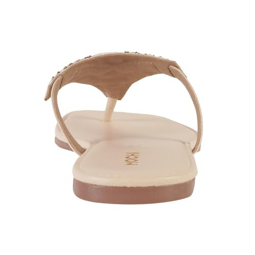Mochi Women Beige Flat Slip-on Ethnicwear UK/5 EU/38 (32-1051) - Image 5