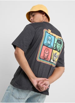 MARVEL Mens Over Size Crew Neck  - Image 1