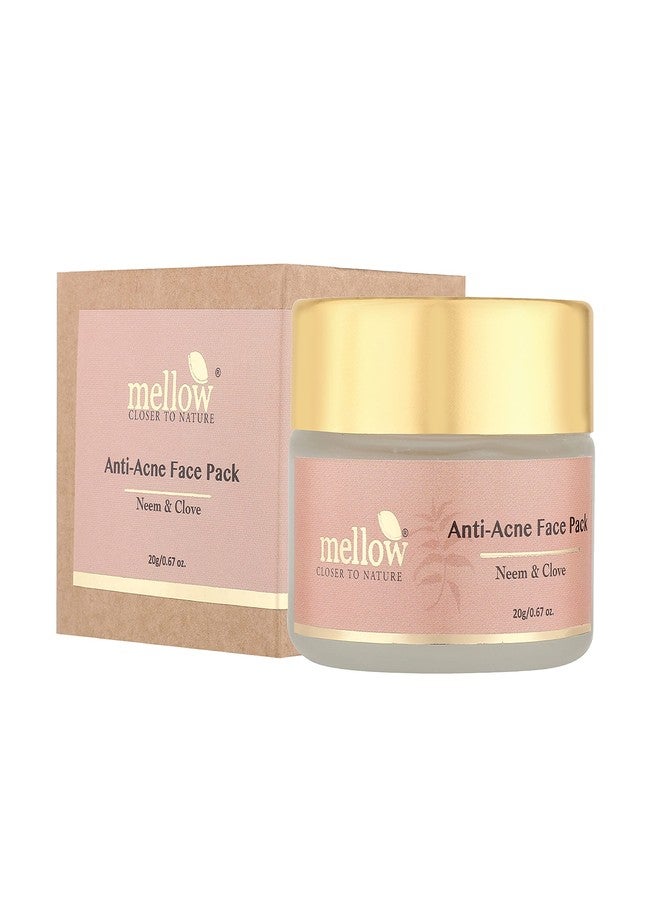Mellow Herbals Ayurvedic Acne Care Kit | Anti Acne Face Pack (20gm) + Rose Water (Gulab Jal) (100ml) | Helps to Reduce Pimples & Acne | Promotes Glowing & Refreshing Skin | Goodness of Clove & Multani Mitti - Image 5