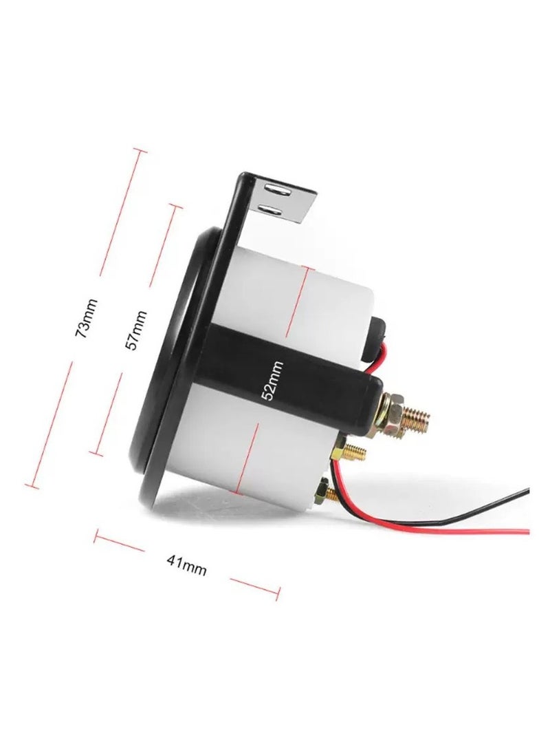 عام مؤشر مقياس حرارة الزيت للسيارة، عداد معدل 2 بوصة (52 مم)، متوافق بدرجة عالية مع أدوات السيارة. - Image 3
