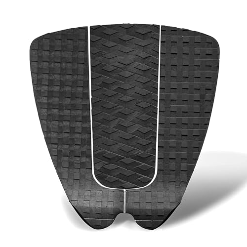 YERGOFE Surfboard Traction Pad - Black Surf Traction Pad, Foam Pro Surf Grip for Shortboard - Image 1