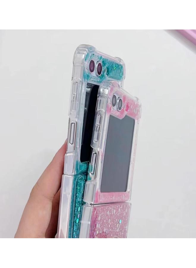S-TOP Case For Samsung Galaxy Z Flip6 Glitter Sequins Epoxy TPU Phone Case - Image 5