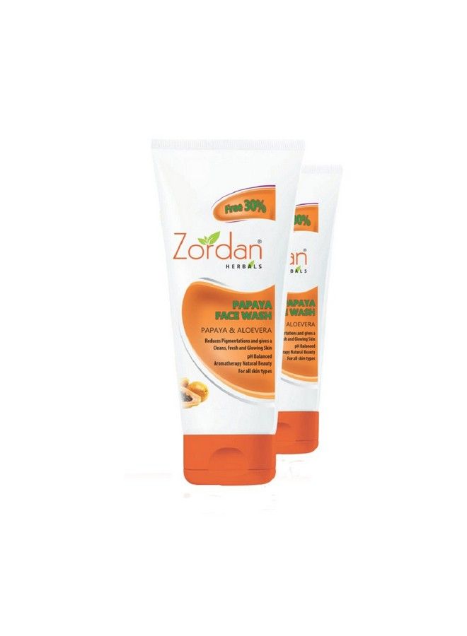 ZORDAN Papaya Face Wash (120Ml*2)(Pack Of 2) - Image 1