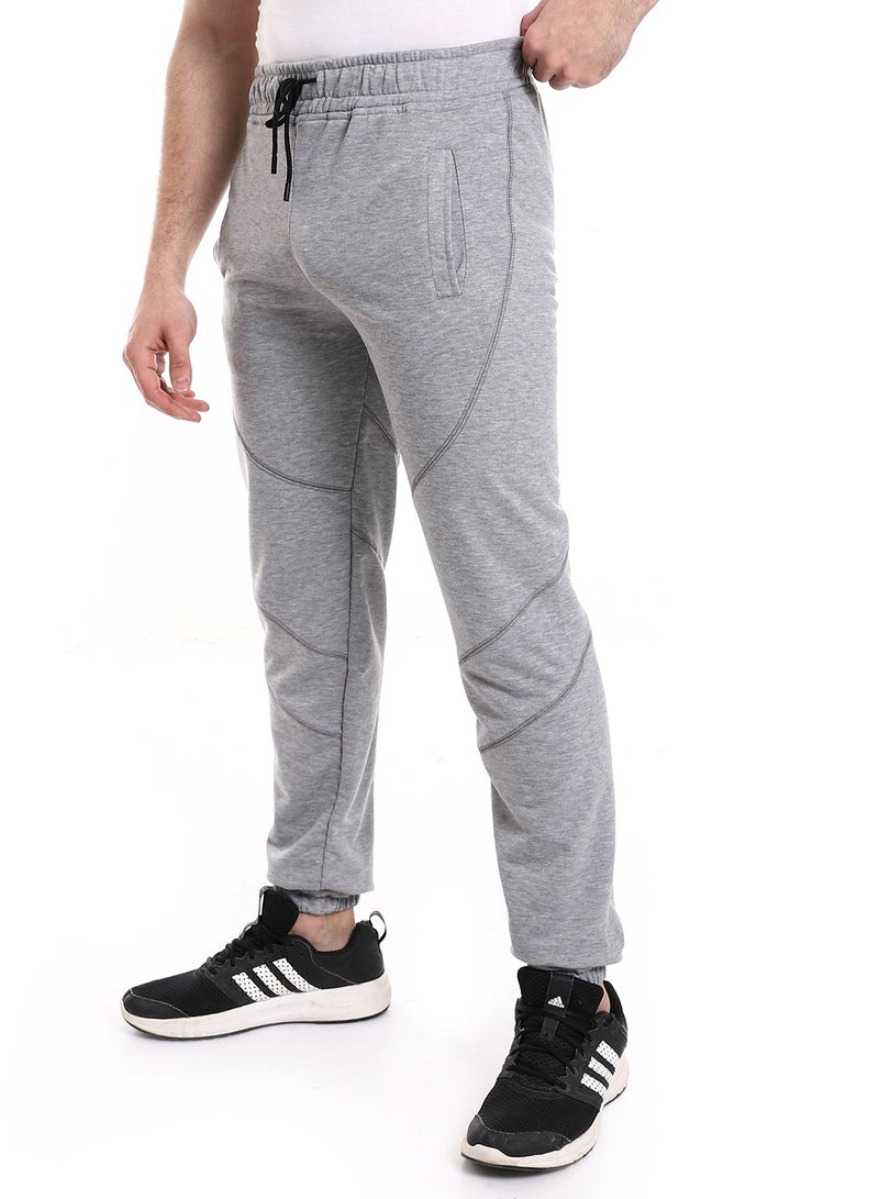 Caesar Mens Casualsweat Pants With Side Pockets  - Image 2