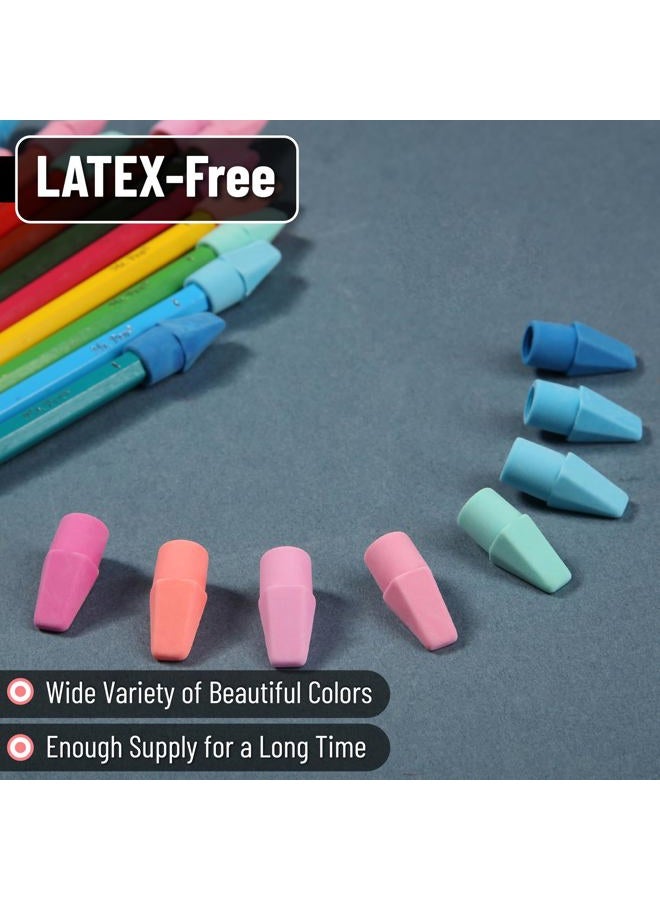 Mr. Pen Pencil Erasers Toppers, 120 Pack, Colorful, Latex Free, No Smudge, Mr Pen Erasers for Pencils - Image 4