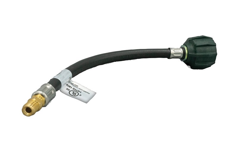 Dicor Suburban LP-PT20F 20-Inch Pigtail Type 1 Acme Nut with 1/4-Inch Inverted Flare for Safe and Easy Propane Gas Transfer in Your RV or Motorhome - Image 1