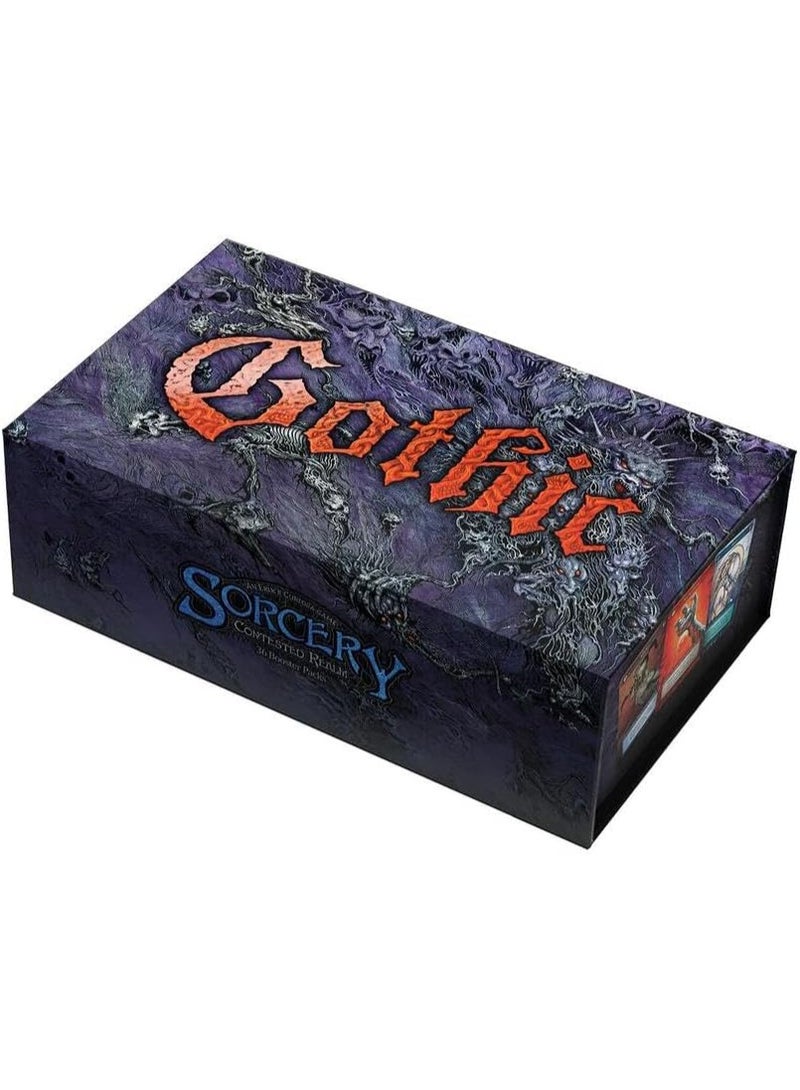 Sorcery: Contested Realm — GOTHIC Booster Box | 36 Booster Packs | 15 Cards Per Pack | English | Factory Sealed