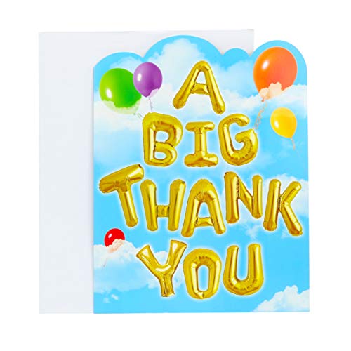 Iconikal Jumbo Greeting Card With Envelope, A Big Thank You, 11 x 14-Inch - Image 4