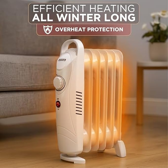 5-FIN MINI OIL FILLED RADIATOR - Image 2