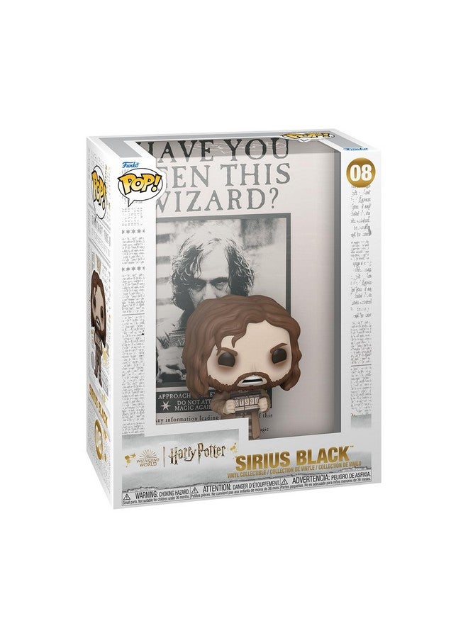 Funko POP! Cover: Harry Potter Prisoner of Azkaban - Poster with Sirius Black - Collectable Vinyl Figure - Gift Idea - Official Merchandise - for Kids & Adults - Movies Fans - Image 1