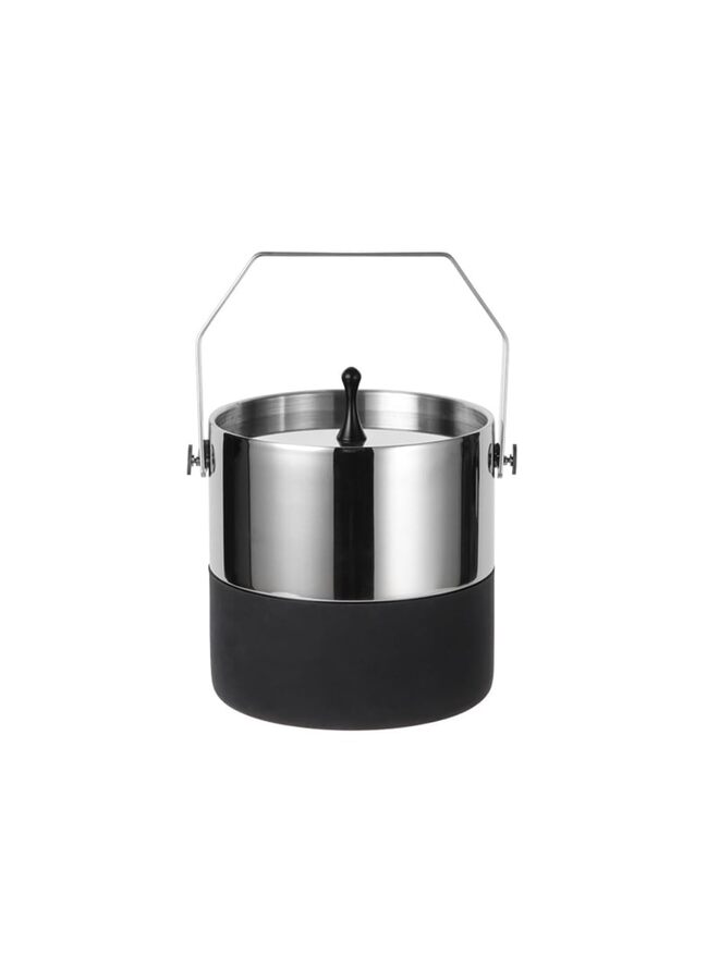 Double-Wall Insulated Ice Bucket with Lid - Stainless Steel Drink Chiller for Outdoor Events & Home Use  - Image 1