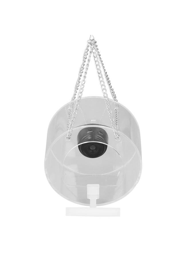 Camera Bird Feeder Real Time Monitoring Microphone Smart Hanging Bird Feeder for Outdoors