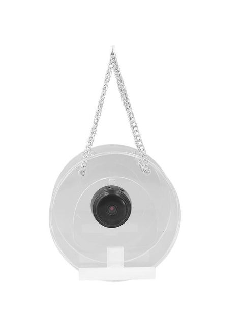 Camera Bird Feeder Real Time Monitoring Microphone Smart Hanging Bird Feeder for Outdoors