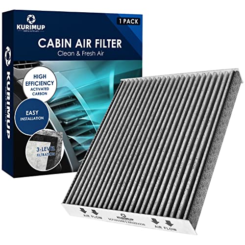 KURIMUP Cabin Air Filter,Replacement for CP134 (CF10134), Premium Cabin filter with Activated Carbon, Fit for Honda Accord/Civic/Odyssey/CR-V and Acura MDX/TSX/TLX/RDX/Ridgeline (1 pack) - Image 1
