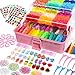 obeoby 17500 Rubber Band Bracelet Kit with 3 Layer Transparent Container Bracelet Kit Making Refill Kit Gifts for Daughter - Image 3