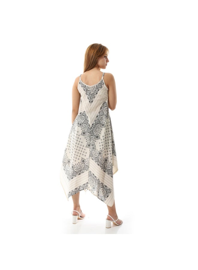 Coctail 4817-dress-beige  - Image 4