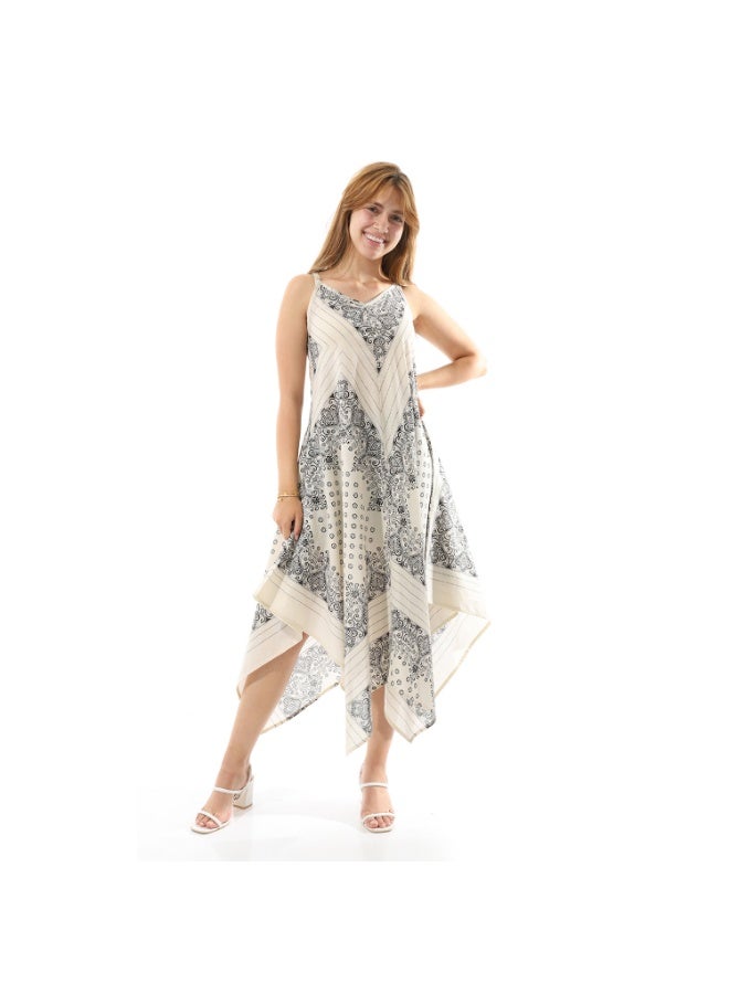 Coctail 4817-dress-beige  - Image 1