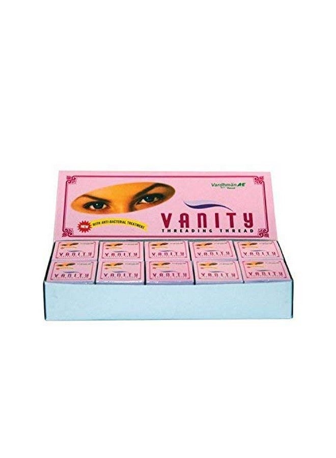 Vanity خيط حواجب فانيتي مضاد للبكتيريا - عبوة من 10 لفات - Image 1