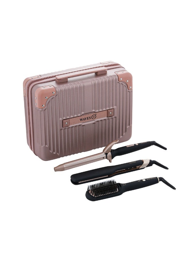 Waveshare Triple Deraah Styling Set with Bag - Image 1