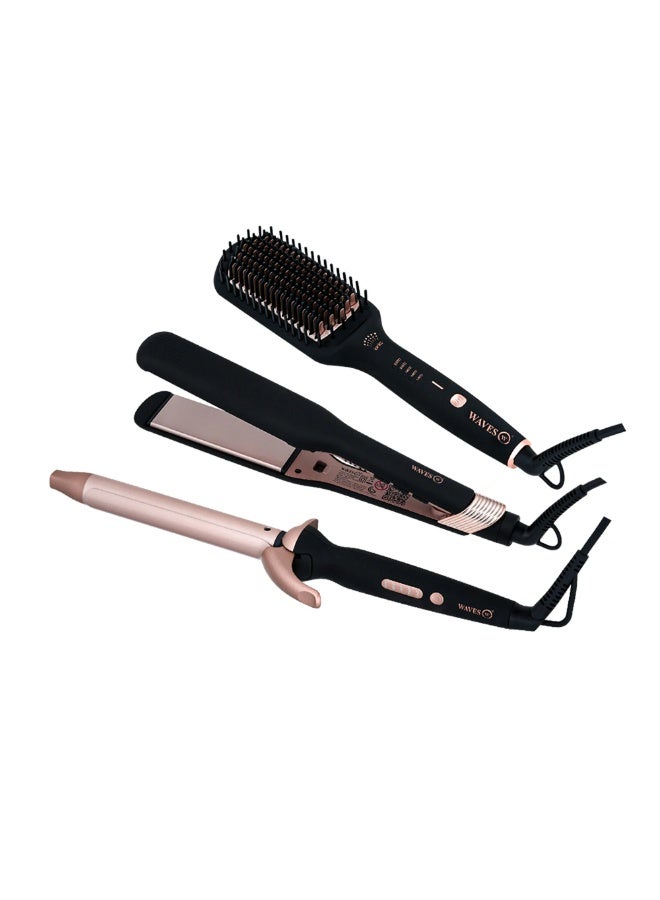 Waveshare Triple Deraah Styling Set with Bag - Image 2