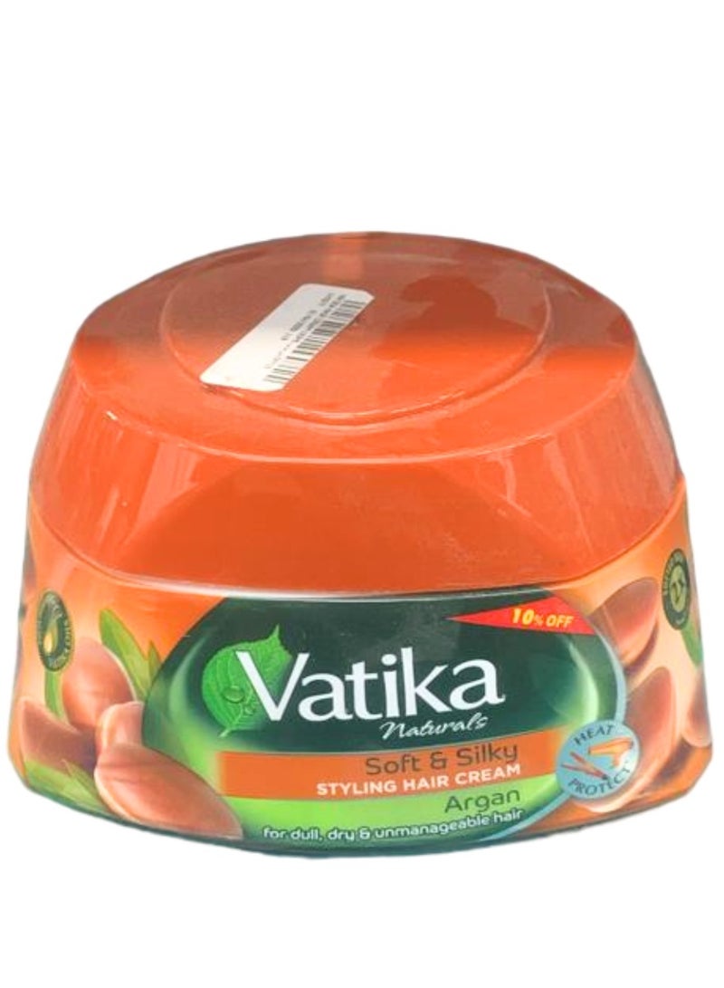 فاتيكا كريم تصفيف الشعر ناعم وحريري بزيت الأرغان 190مل