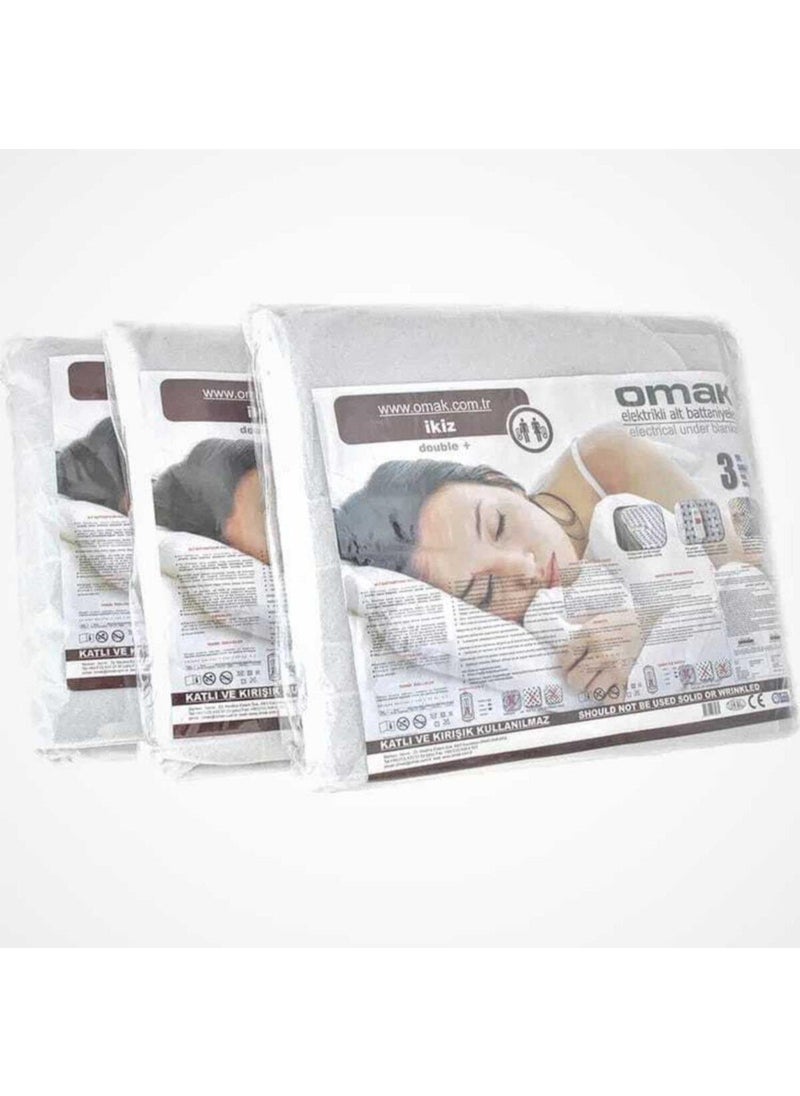 OMAK - Double Electric Blanket with Two Controls (140X170 Cm) - Image 1
