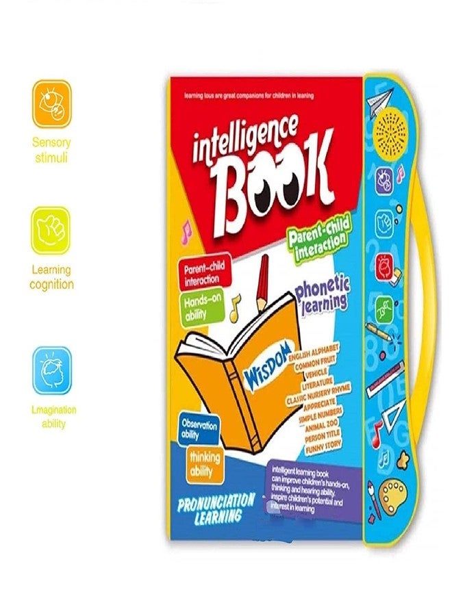 كتاب تفاعلي للأطفال، كتاب تعليمي موسيقي باللغة الإنجليزية، لتعليم الصوتيات للأطفال من عمر 3 سنوات فما فوق | أولاد | بنات | أطفال صغار - Image 4