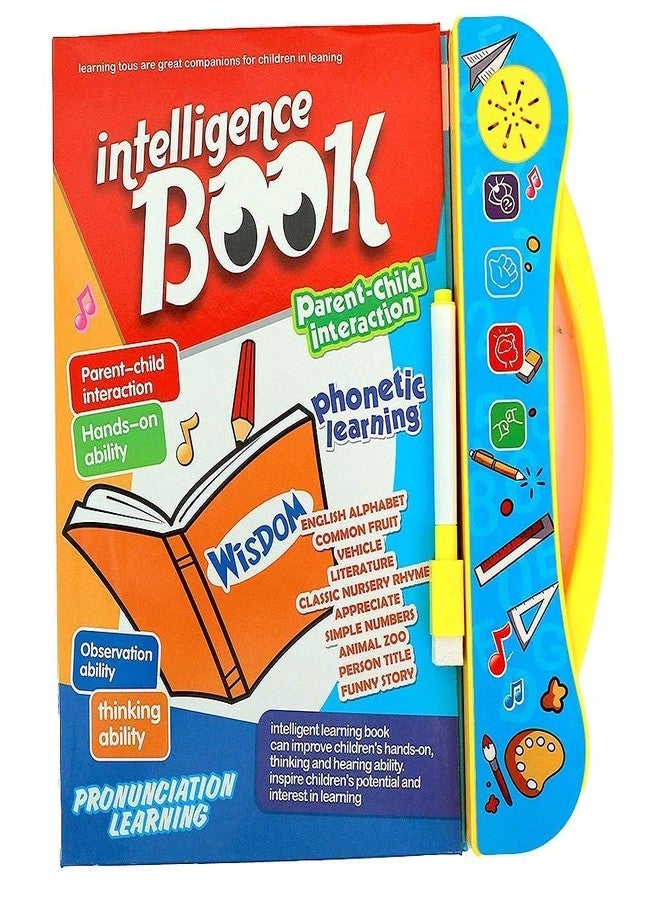 كتاب تفاعلي للأطفال، كتاب تعليمي موسيقي باللغة الإنجليزية، لتعليم الصوتيات للأطفال من عمر 3 سنوات فما فوق | أولاد | بنات | أطفال صغار - Image 2