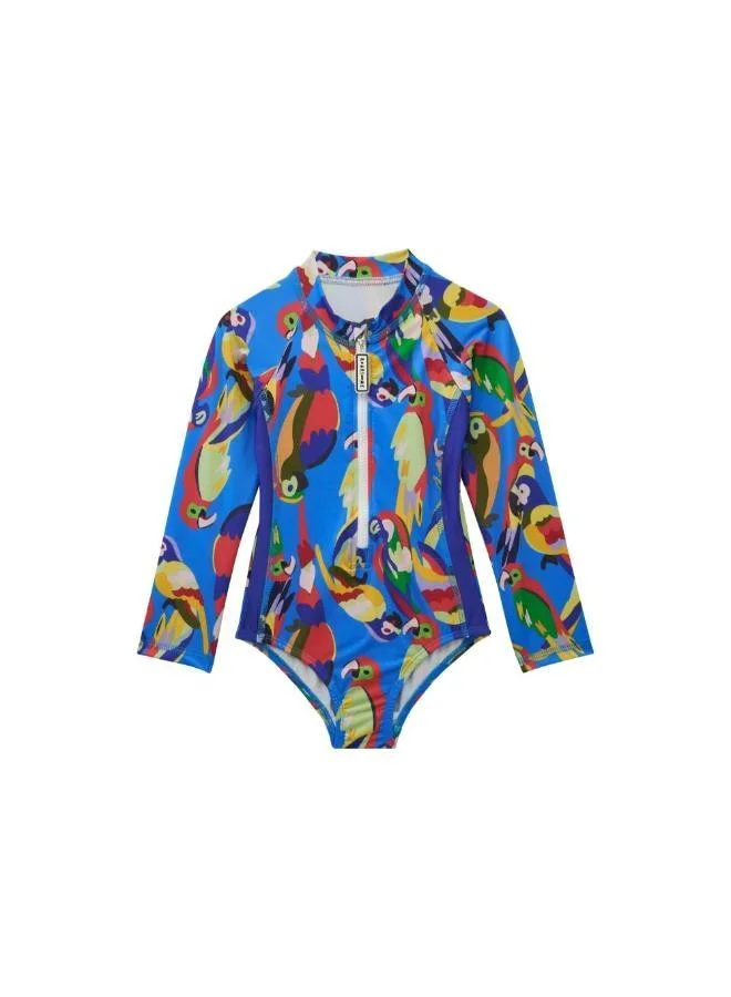 Roarsome Kids Swim Suit - SQUAWK the Parrot