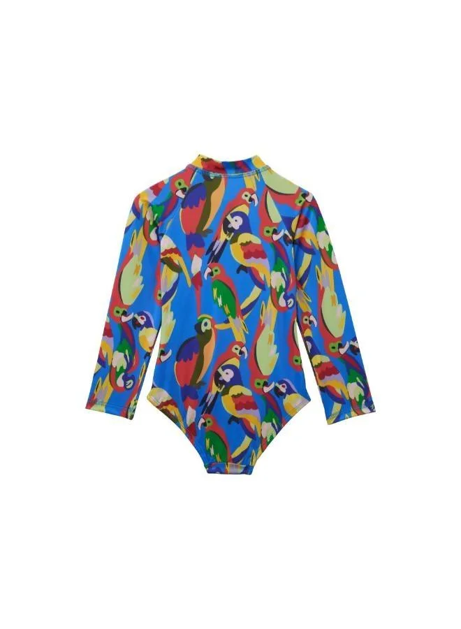 Roarsome Kids Swim Suit - SQUAWK the Parrot