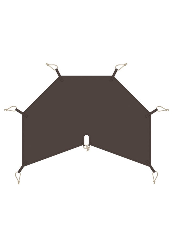 Naturehike - Octagon Ranch Pyramid Tent With Snow Skirt For 5-8 Person-Quicksand Gold With Snow Skirt - Image 1