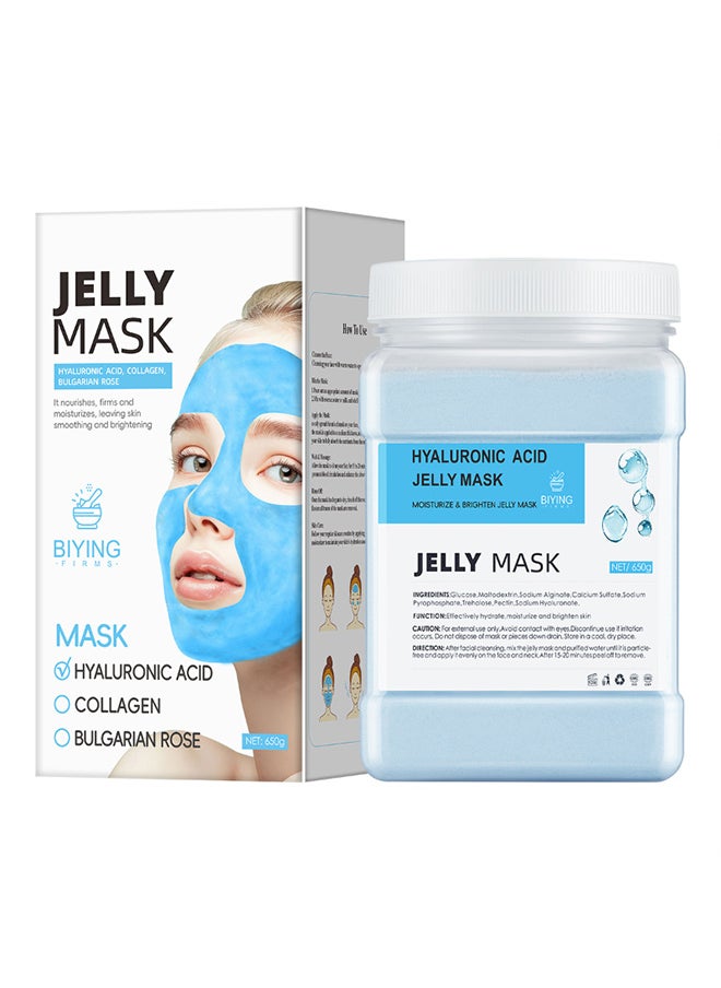 JELLY Hyaluronic acid soft mask powder, with mask bowl and mask brush  - Image 1