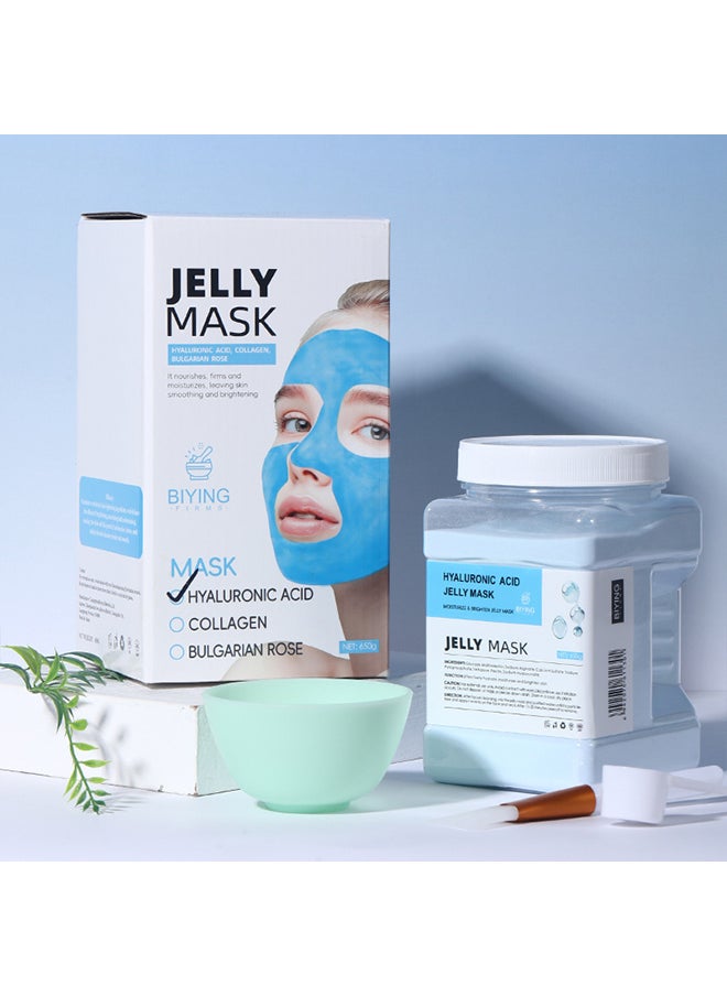JELLY Hyaluronic acid soft mask powder, with mask bowl and mask brush  - Image 3