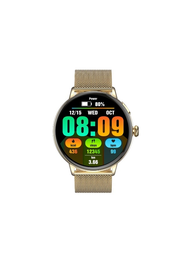 Ravoz Pearl RW09 Ladies Chain Smartwatch | AMOLED Display | Dual Strapsy - Image 3