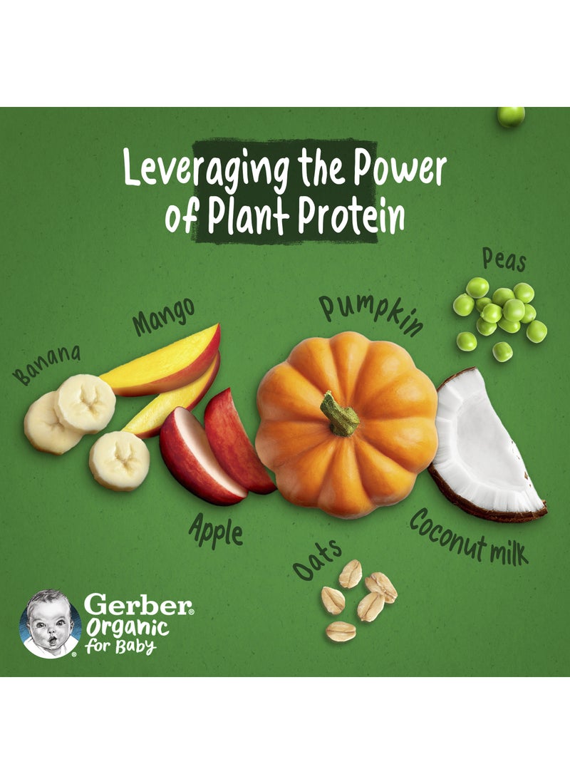 Gerber Organic Pumpkin Mango and Coconut Milkies Puree - Image 5