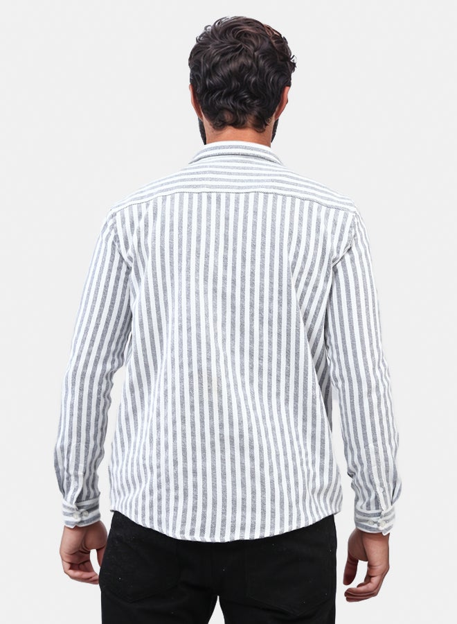RAVIN Regular Fit Striped Casual Shirt - Image 5